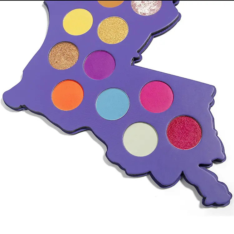Private Label Matte Pigment Pressed Refillable Talc Free 26mm Manufacturer Vegan Makeup Custom Single Eyeshadow