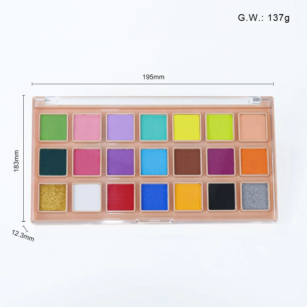 Wholesale 21 Color Professional Face Body Paint Set Hypoallergenic Non Toxic Matte High Pigment One Stroke Coverage