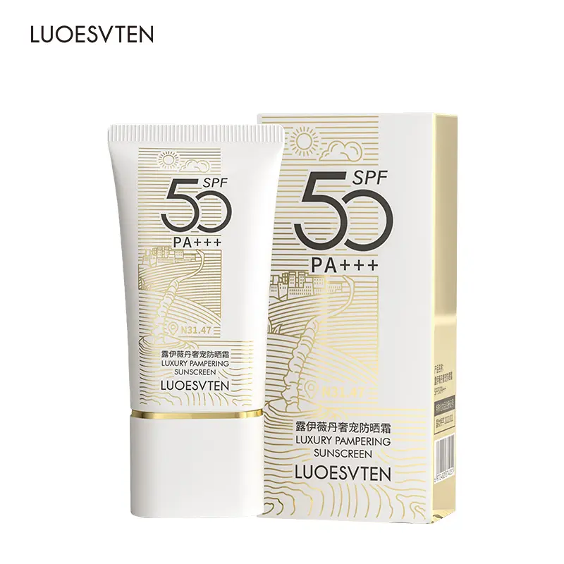 Private Label Mineral SPF 50 Skincare UVA/UVB protection Sunscreen Mineral Sunscreen