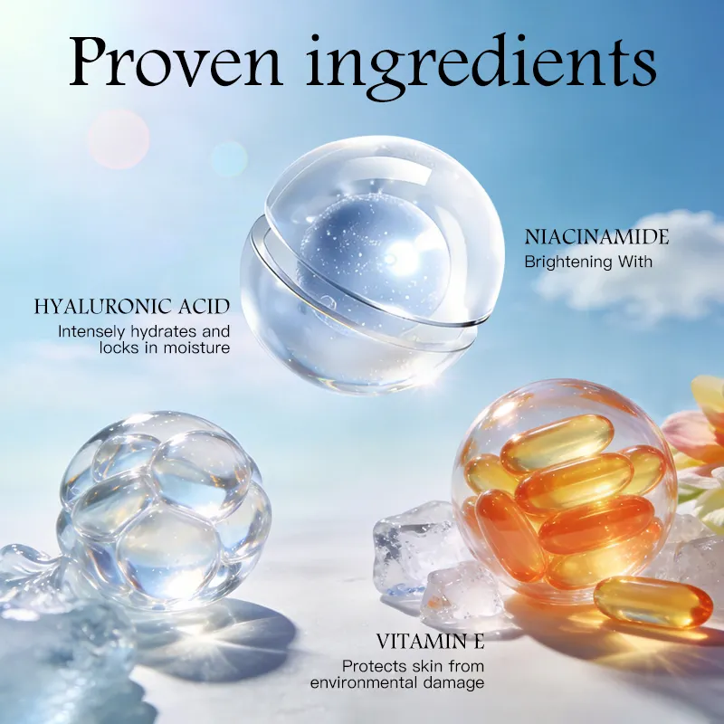 OEM ODM Cooling Feeling SPF 50 Custom logo Moisturizing Skin Sunblock Sunscreen Cream for Face Care