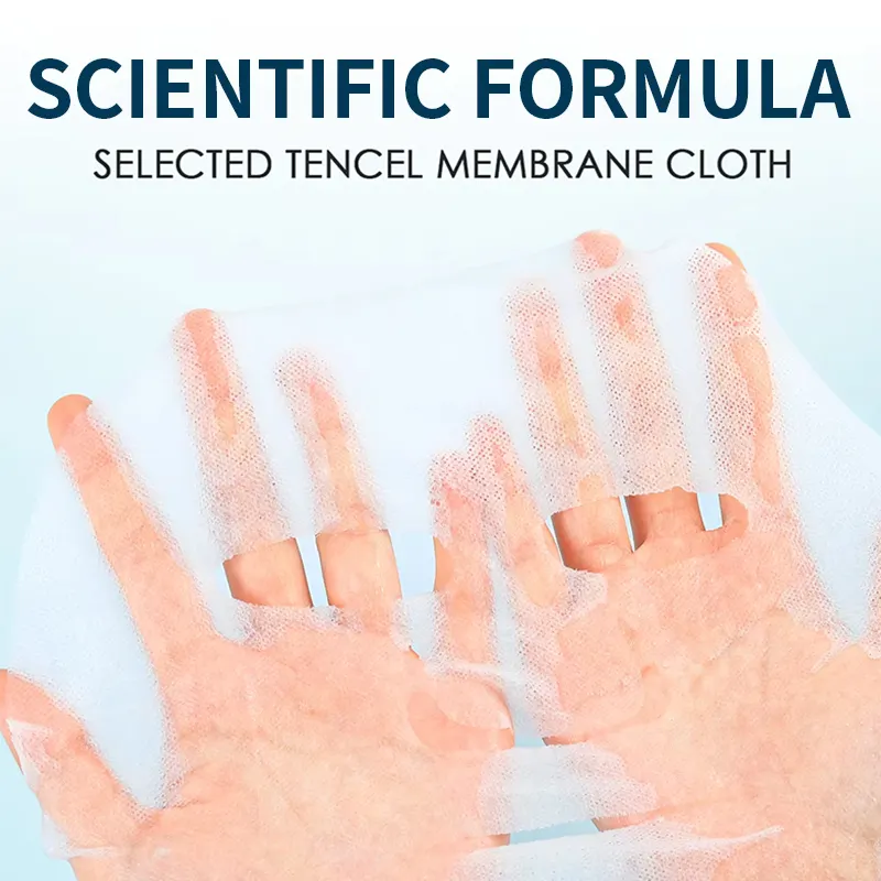 VShell Cucumber Bamboo Charcoal Snail Serum Aloe Vera Collagen Kiwi Polypeptide Ampoule Face Mask Sheet Type Skincare