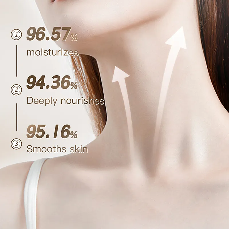 Oem Odm Kojic Acid Neck Skincare Whitening Anti-Aging Moisturizing Deep Hydration Tighten Firm Cream