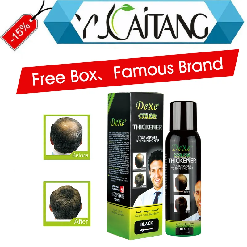 For Color Thickener Spray Hair Thickening Spray 100ml Fiber Powder Convenient