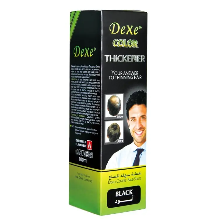 For Color Thickener Spray Hair Thickening Spray 100ml Fiber Powder Convenient