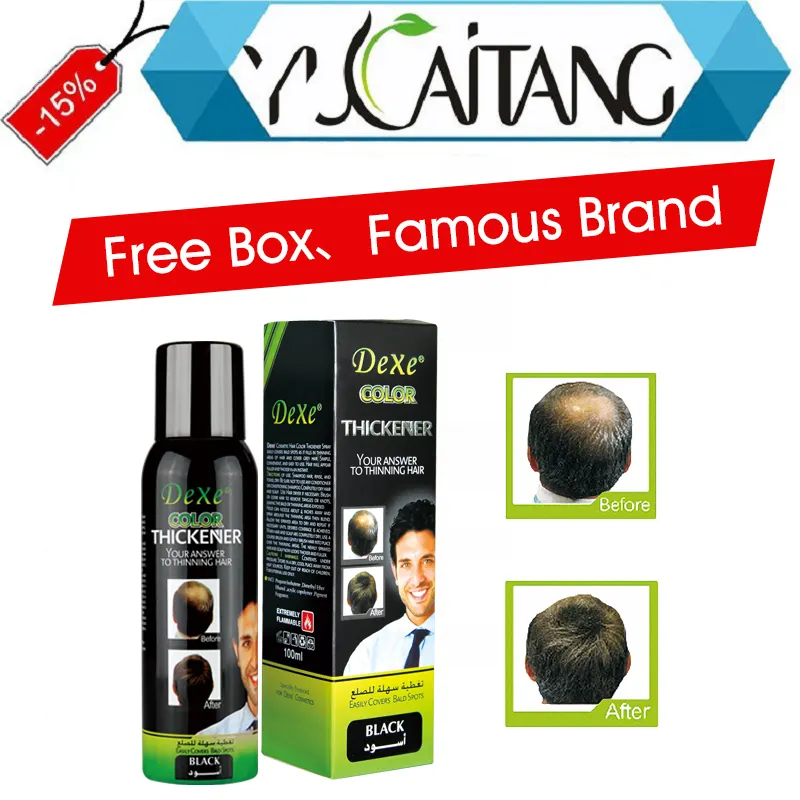 For Color Thickener Spray Hair Thickening Spray 100ml Fiber Powder Convenient