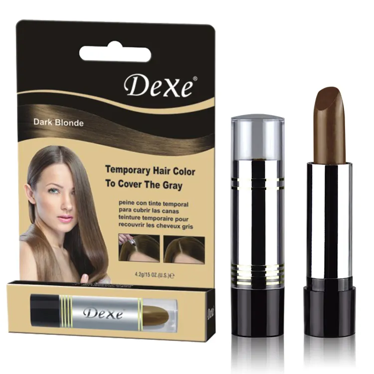 For Private Label Temporary Natural Root Coverage Hair Color Powder Mascara Black Dark Blonde Wholesale Customize Own Logo