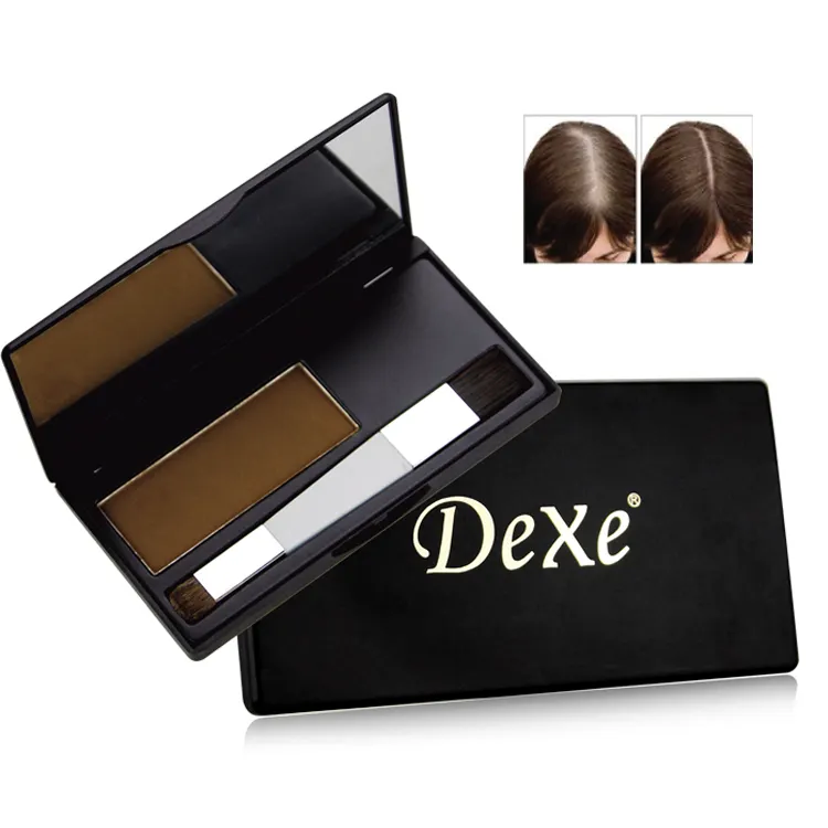 For Private Label Temporary Natural Root Coverage Hair Color Powder Mascara Black Dark Blonde Wholesale Customize Own Logo