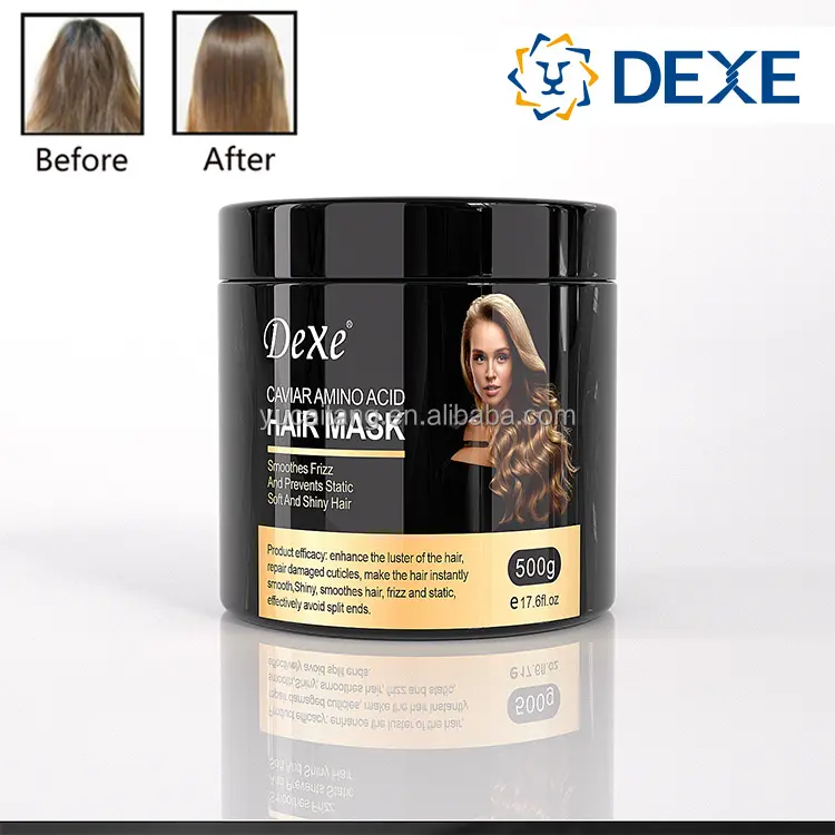 For Organic Collagen Essence Repair Treatment Cream Argan Oil Caviar Amino Acid Nourishing Color-Protection 500ml