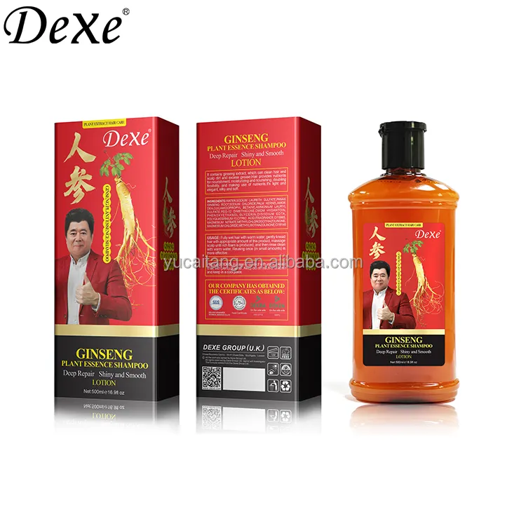 For Private Label 100% Pure Natural Organic 500ml Adult 2-in-1 Anti-Hair Loss Ginger Shampoo & Lotion Set