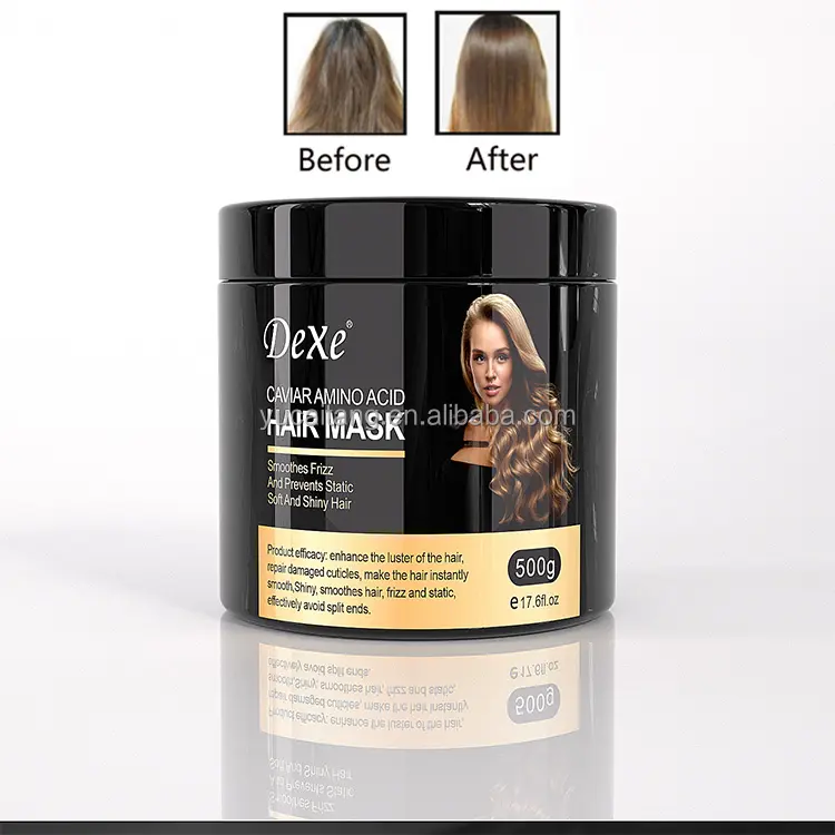 For Professional Salon Organic Amino Acid Cream Hair Mask Conditioner for Dry Damaged Hair 2-IN-1 Formula Nourishing Hair