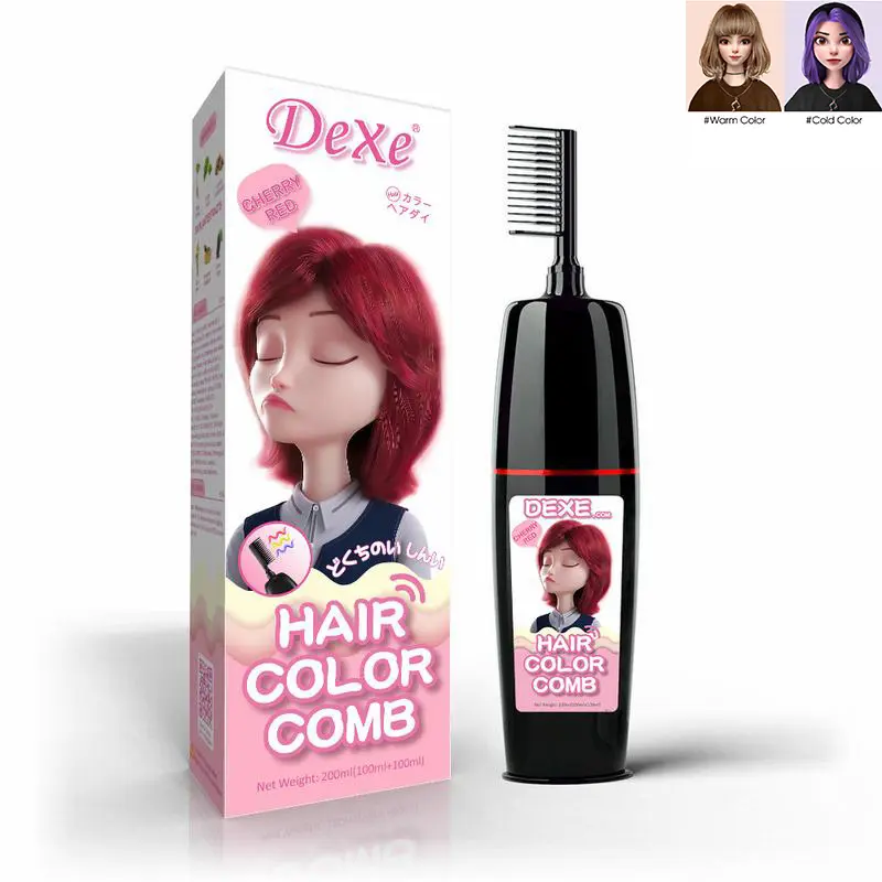 For Permanent Professional Natural Non Allergic Private Label Wholesale Blond Brown Red Black Hair Color Dye Cream 200ml Covers detail