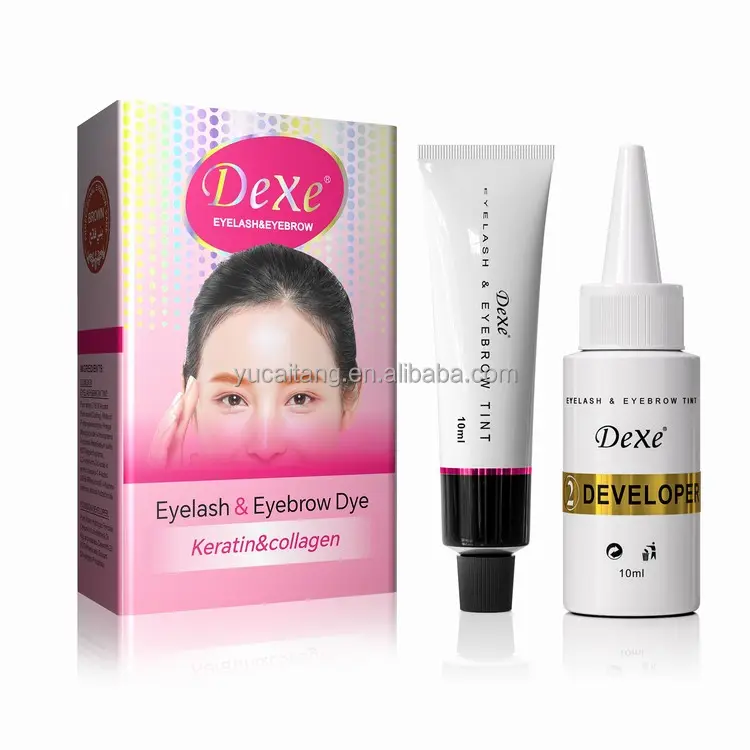 Exe Professional Brow and Eyelashes Tinting Kit 7ml Eyebrow Dyeing Perm Set for Private Label OEM ODM