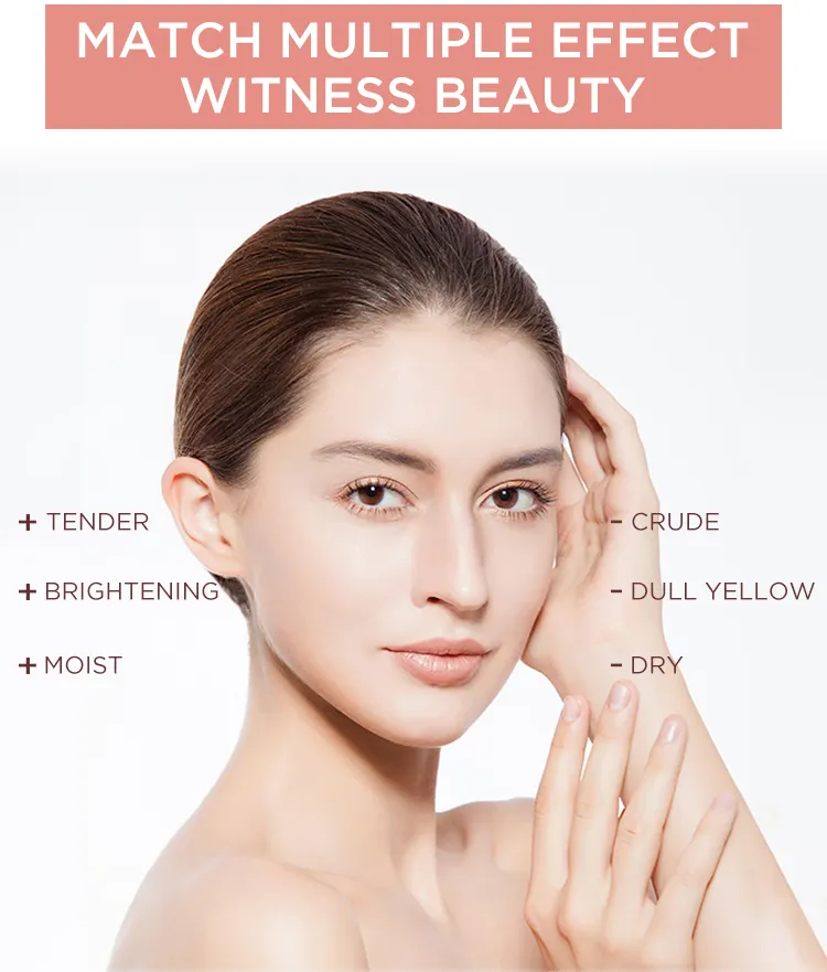 OEM High Quality Private Label Organic Moisturizing Whitening Brightening Vitamin C Skin Care Set for Dark Skin