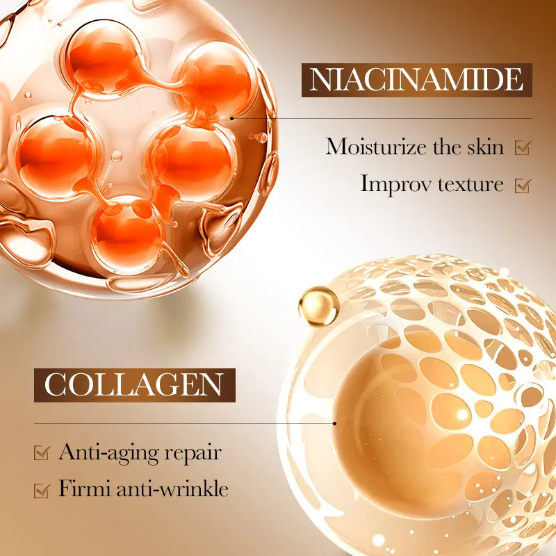 OEM SADOER Best Seller Wholesale Collagen Skincare Kit Women Luxury Whitening and Brightening Skin Care Set for All Skin Types