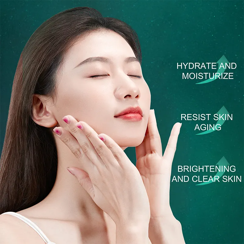 SOHEM Luxurious Anti-Aging Facial Skin Care Set with Witch Hazel & Ganoderma Jojoba Oil-Moisturizing & Nourishing