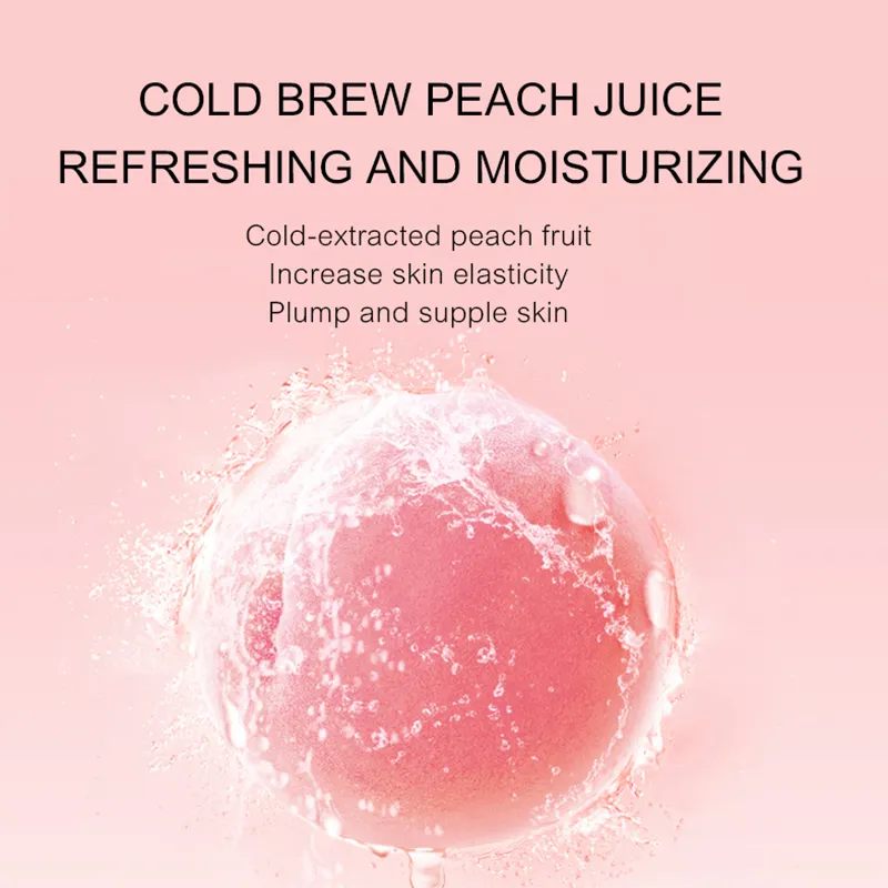 New Arrival 9pcs Peach Blossom Moisturizing Whitening Cream Set Skin Care Private Label Skin Care Sets With Logo
