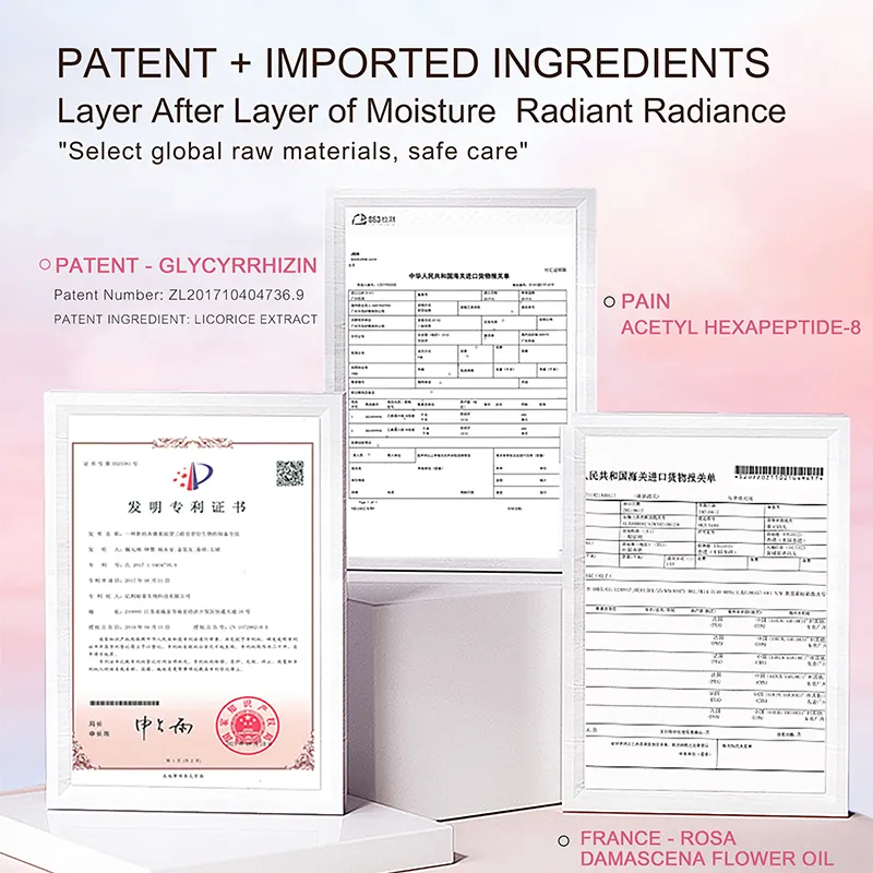 Vitamin C Cactus Ganoderma Witch Hazel Creams OEM/ODM Adult Anti-Wrinkle Whitening Anti-Aging Moisturizing Firming 7-Piece Skin