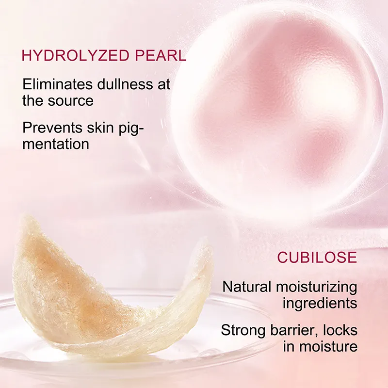 ODM OEM Luxurious Face Care Skincare Set with AHA Vitamin C Brightening Hydrating Moisturizing Flower Cleanser Cream 7-Piece Kit