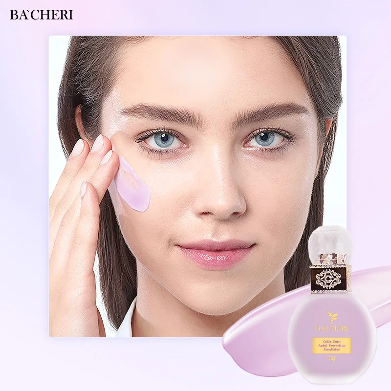 ISO22716 Private Label Hydrating Herbal Mineral Oil-Control Sunscreen Protector for Foundation Makeup Liquid SPF Anti UVA UVB