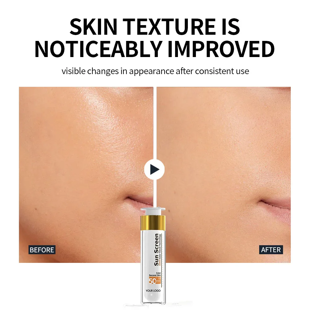 GMPC Factory Private Label Sunscreen Gel SPF 50+ UV Protection Fast-Absorbing Moisturizing Face Body MoCRA Ready