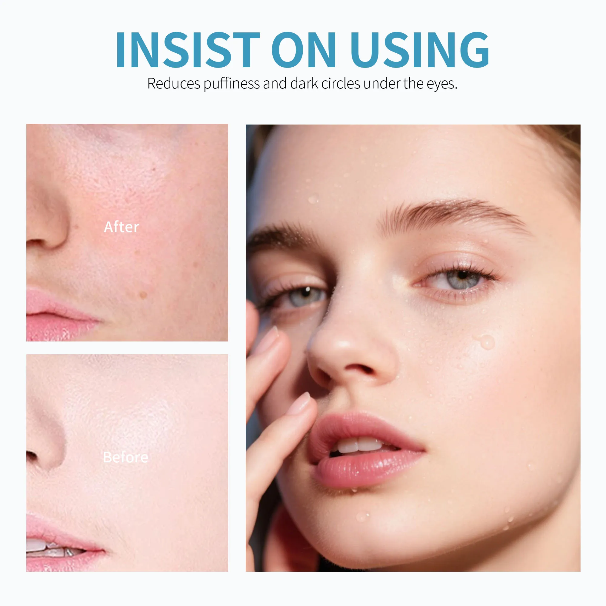 Custom Dual-Product Unisex Adults Skin Care Set Glycolic Acid Toner Caffeine Solution Targets Dead Skin Cells Dark Circles Skin