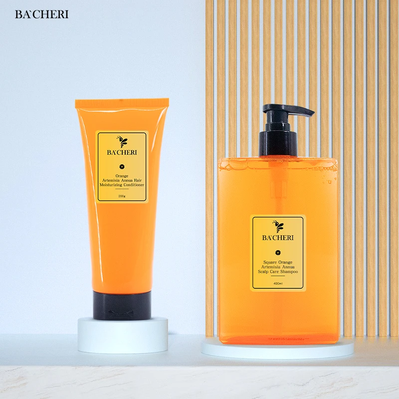 GMPC ISO Facility Shampoo Conditioner Shower Gel Set Private Label Organic Oil Control Orange Extract Custom Formula Adults Face