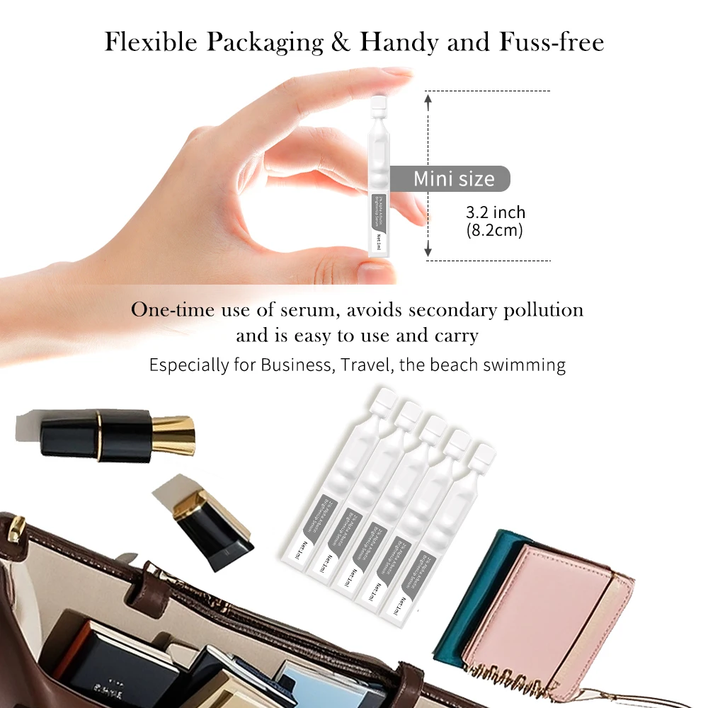 GMPC Factory 2% Alpha Arbutin Ferulic Acid Brightening Anti Aging Hydrating Face Serum OEM Wholesale MoCRA Ready
