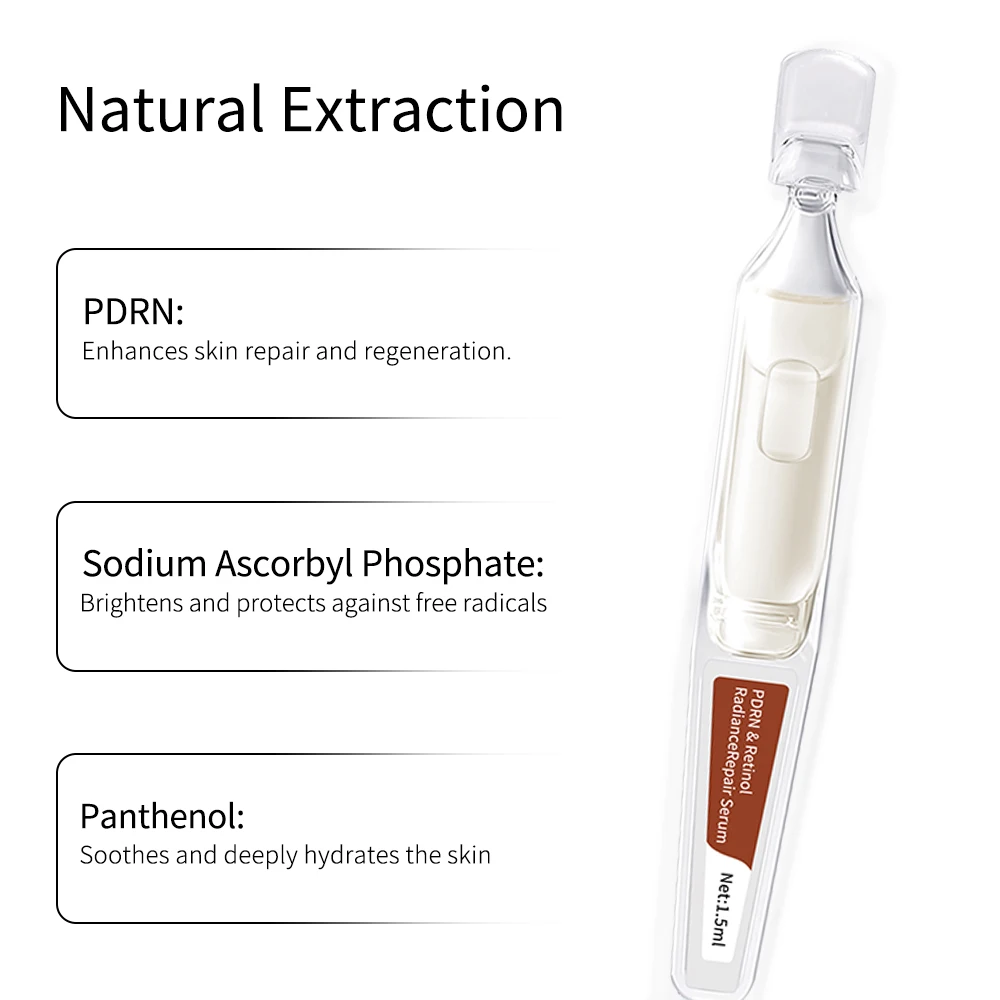 GMPC ISO Facility PDRN Panthenol Retinol Serum Contract Manufacturing Brightening Repair Formula Fine Lines Solution MoCRA Ready